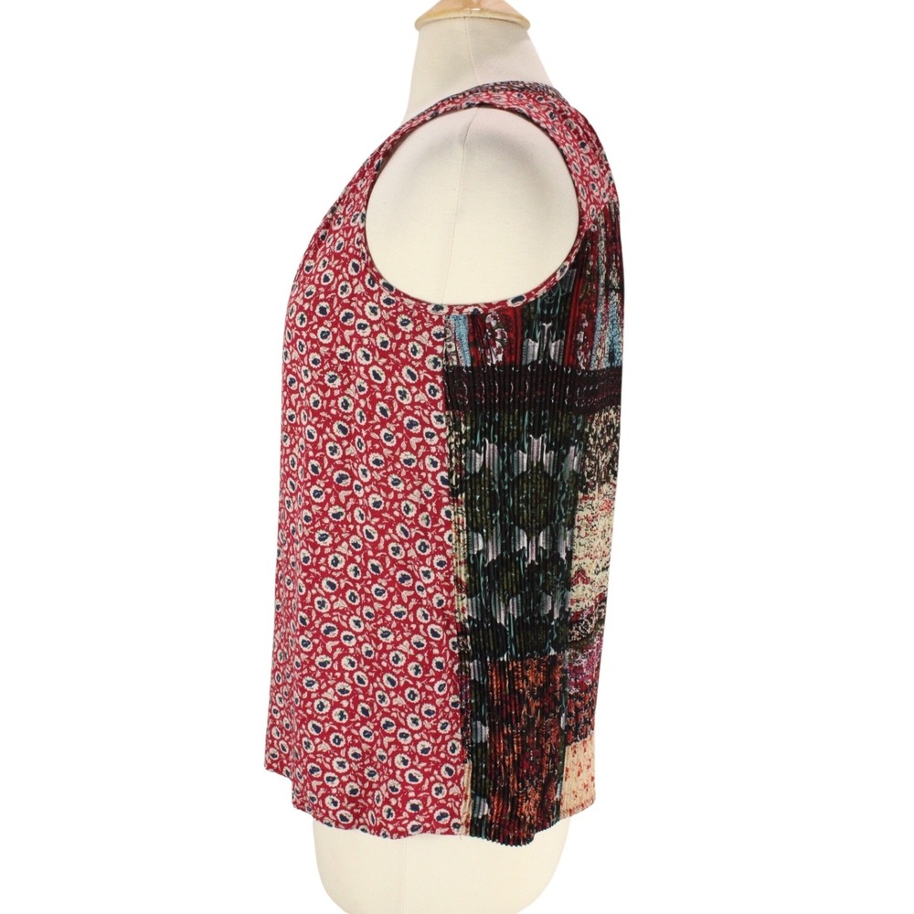 One September Tamarosa Top Womens XS Blueberry Western‎ Boho Anthropologie Tank - Picture 3 of 12